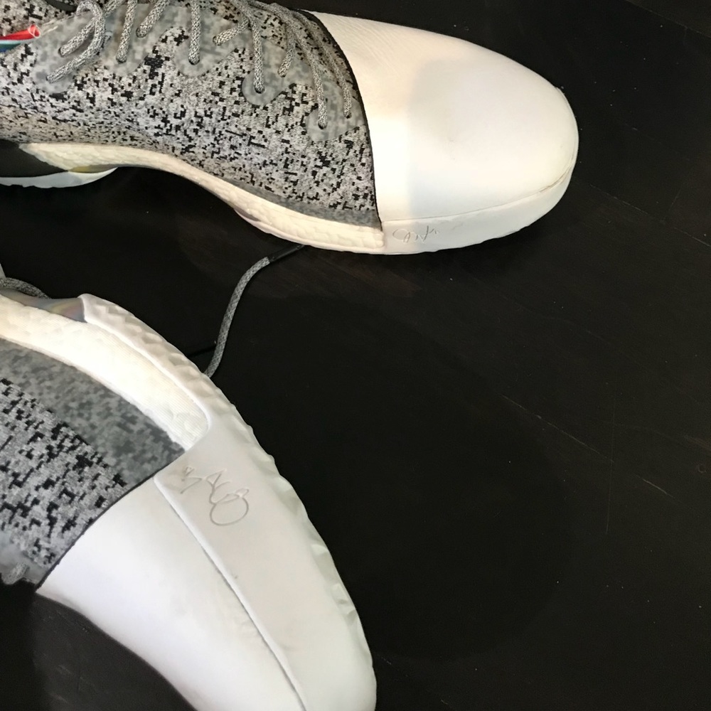 🆕 Adidas Harden Vol. 1 Arthur Ashe BHM Sneakers - Picture 7 of 8